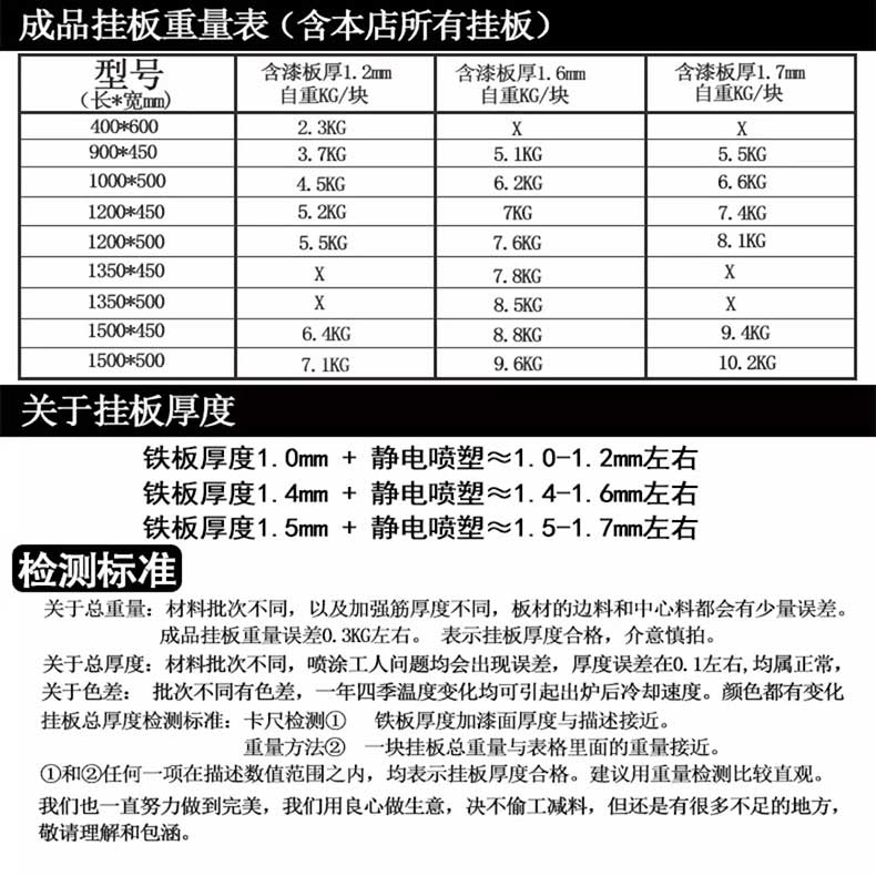 驰兔五金工具挂板架维修方孔洞洞板置物架上墙收纳整理架挂板挂钩